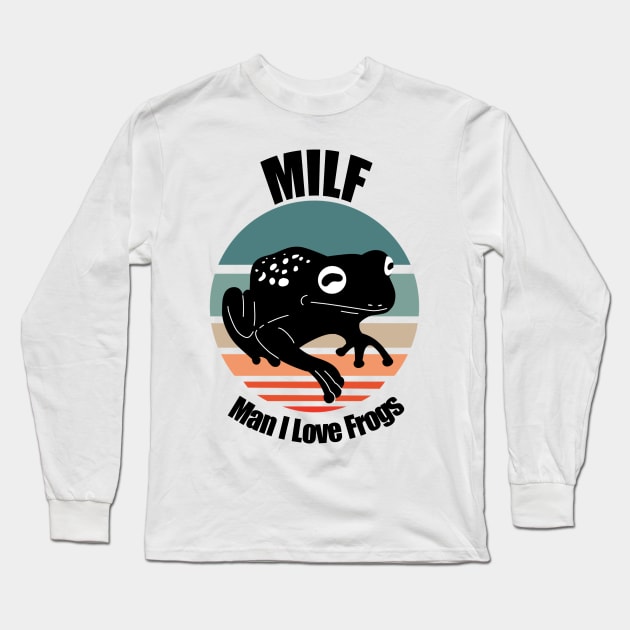 MILF Long Sleeve T-Shirt by DreamPassion